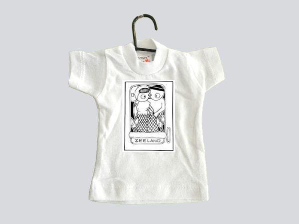 Mini T-shirt zeemeermin/man